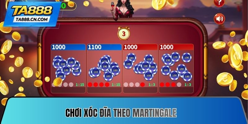 Chơi xóc đĩa theo Martingale