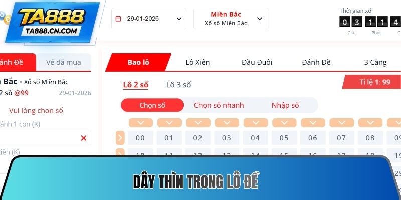 Dây thìn trong lô đề