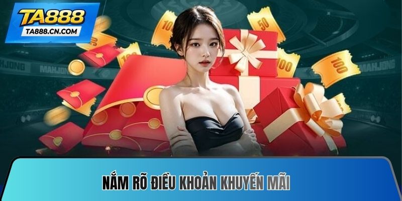 Nắm rõ điều khiển khuyến mãi