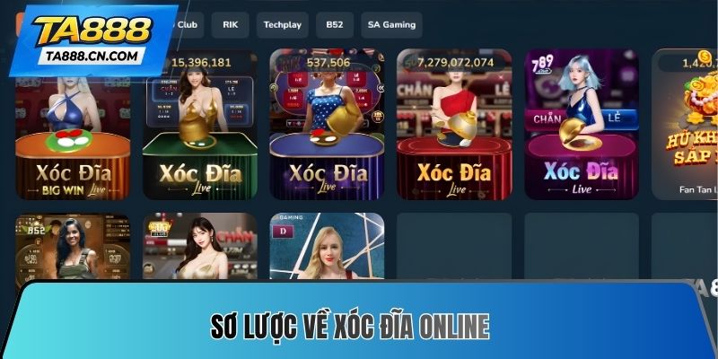 Sơ lược về xóc đĩa online