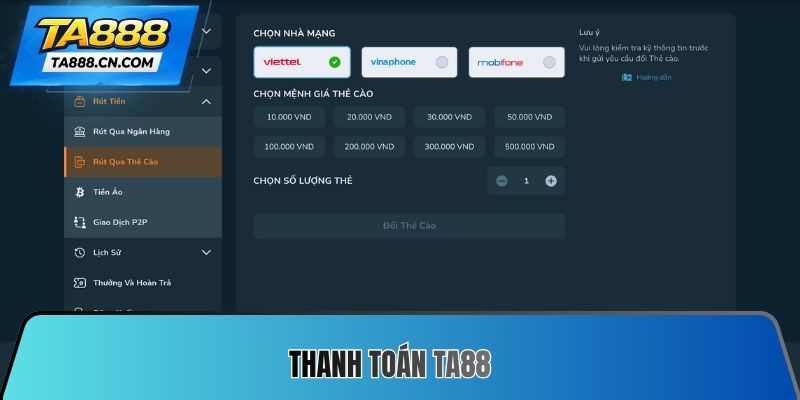 Thanh toán TA88