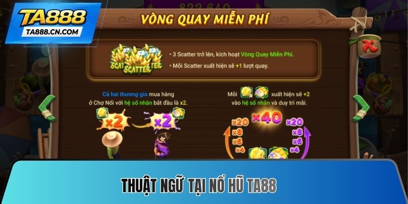 Thuật ngữ tại Nổ hũ TA88